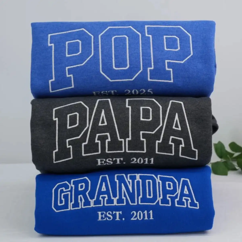 Custom embroidered crewneck sweatshirts