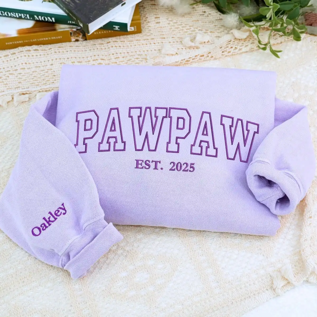 Custom embroidered crewneck sweatshirts