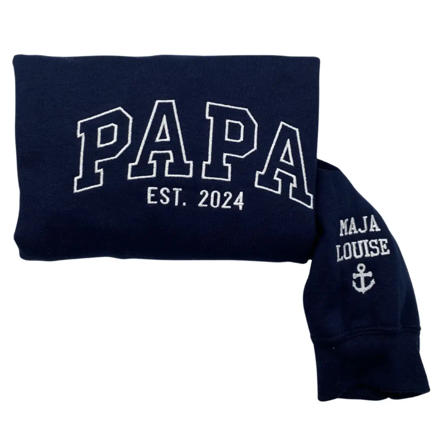 Custom embroidered crewneck sweatshirts