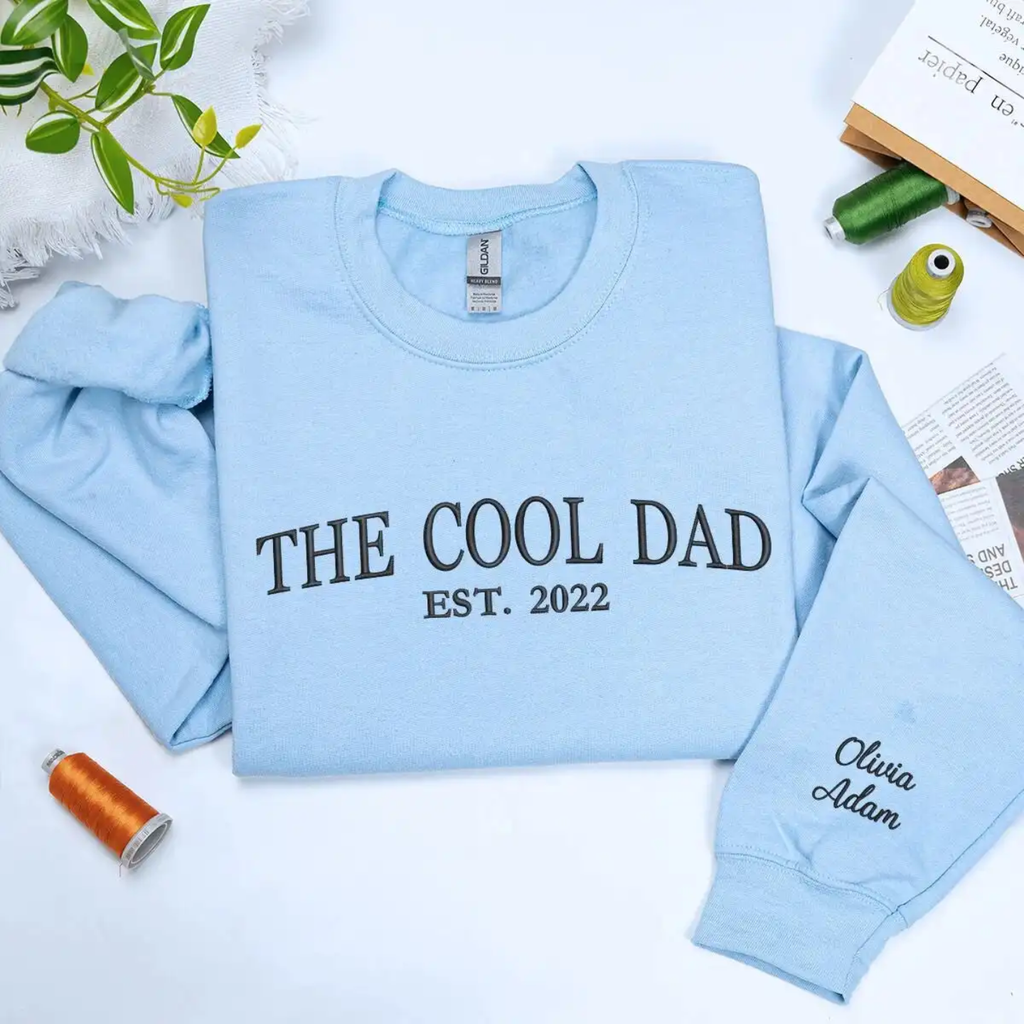 Custom embroidered crewneck sweatshirts