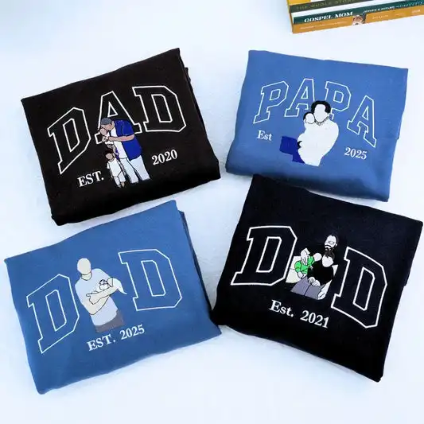 Custom embroidered crewneck sweatshirts