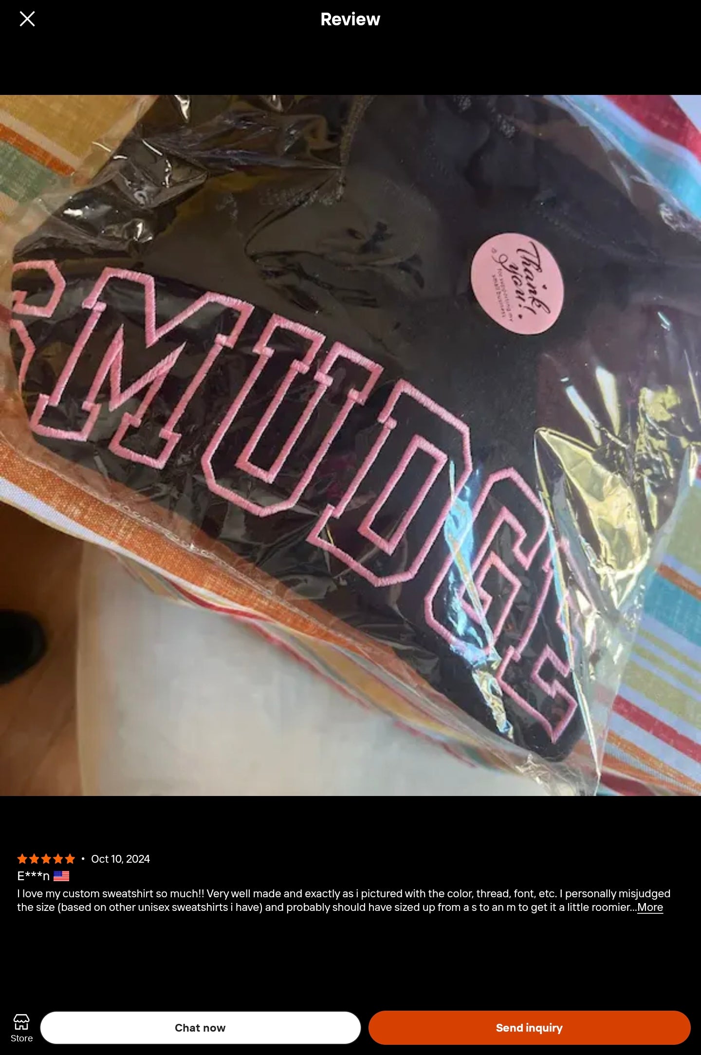 Custom embroidered crewneck sweatshirts